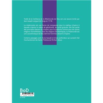 Traité de la Confiance en la Miséricorde de Dieu