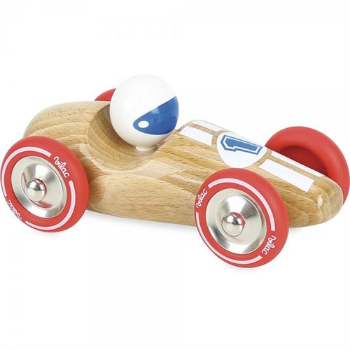 Voiture Course GM bois naturel