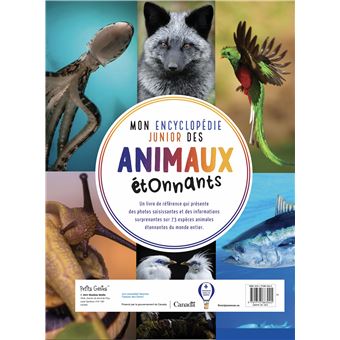 Mon encyclopédie junior des animaux étonnants