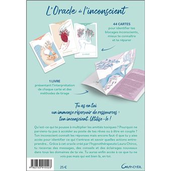 L'Oracle de l'inconscient - 44 cartes & 1 livre pour identifier tes blocages et activer tes ressources intérieures - Coffret