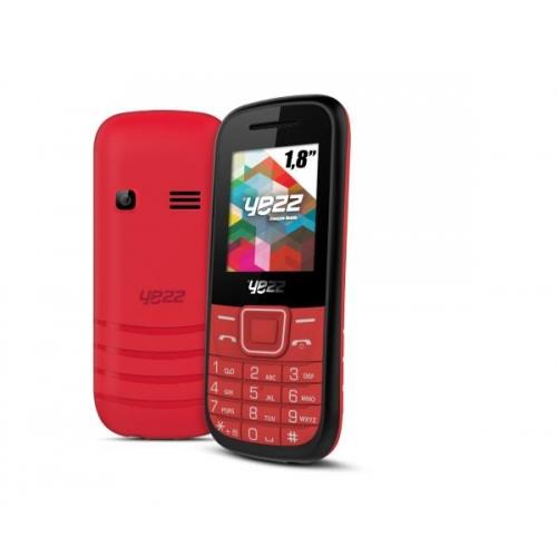 Téléphone Yezz Classic C21A Double SIM Rouge