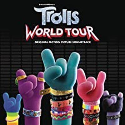 Trolls World Tour Vinyle Coloré