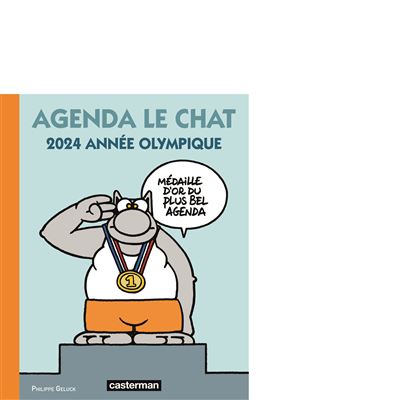calendrier BD humour chat - a cat's life 2024