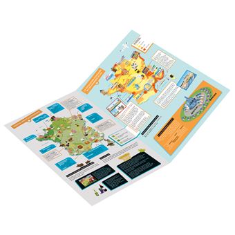 Mon poster éducatif C'est pas sorcier - Carte de France