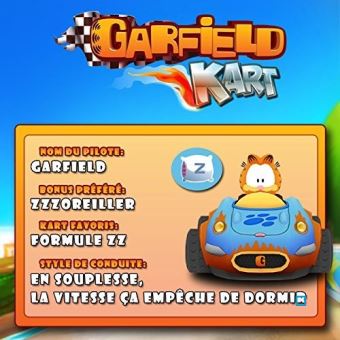 Garfield Kart Nintendo 3DS