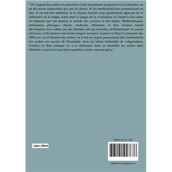 La civilisation des Arabes
