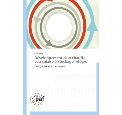 Développement d'un chauffe-eau solaire à stockage intégré