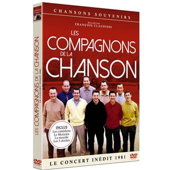 Les compagnons de la chanson Concert 1981 DVD - François Claudisse