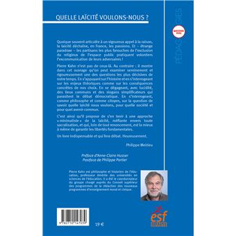 Quelle laïcité voulons nous ?