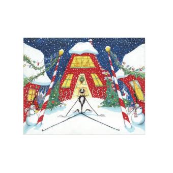 L'Etrange Noël Mr Jack : Le Coffret de cartes postales: Livres Pop culture  par Tim Burton chez Huginn & Muninn