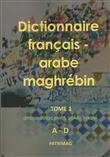 Dictionnaire français-arabe maghrébin, A-D