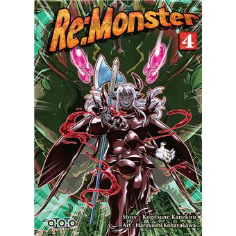 Re Monster Tome 04 Re Monster Haruyoshi Kobayakawa Kogitsune Kanekiru Broche Achat Livre Fnac