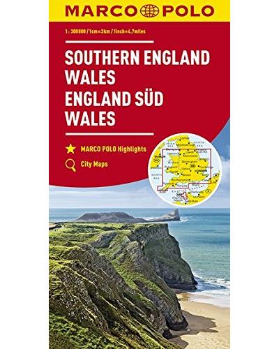 Angleterre du Sud, Pays de Galles