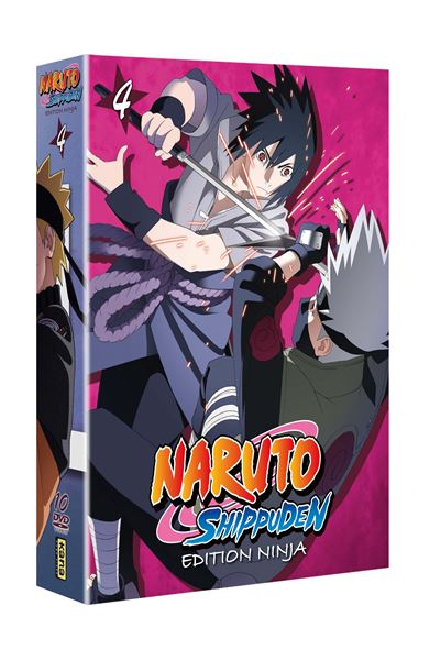 Coffret Naruto Shippuden Edition Ninja 4 DVD
