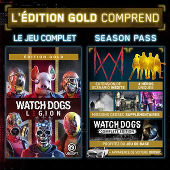 Watch Dogs Legion Edition Gold PS5
