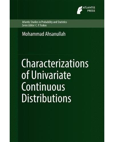 Characterizations of univariate probability distributions