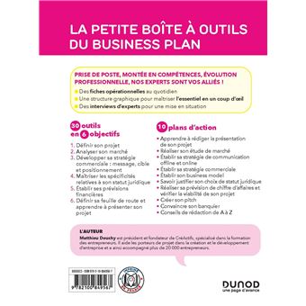 La Petite Boîte à outils du business plan