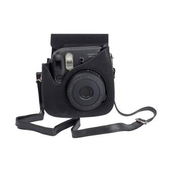 Housse En Cuir Synthétique FINTIE Pour Fujifilm Instax Mini 11 - Avec Bandoulière Amovible, Couleur Emerald Illusions