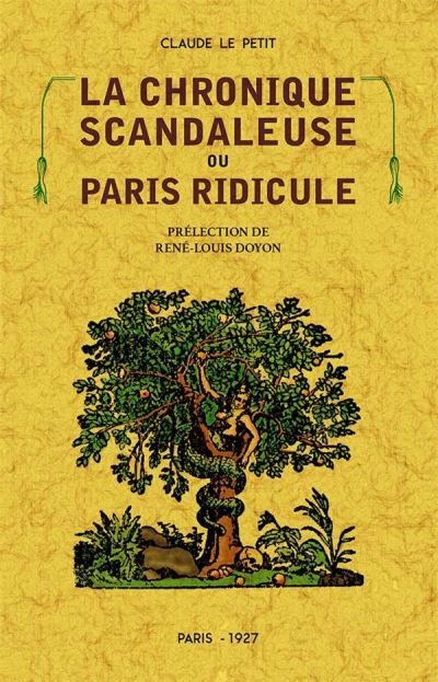 La chronique scandaleuse ou paris ridicule