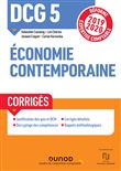 DCG 5 Economie contemporaine - Corrigés - Réforme 2019-2020
