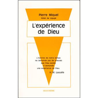 L'expérience de Dieu