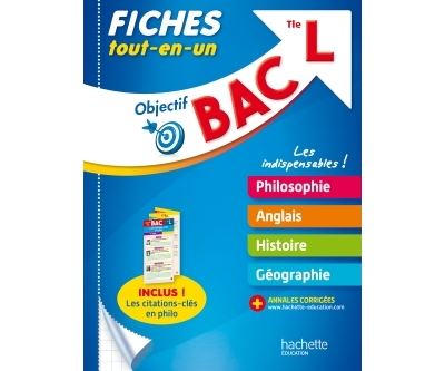 Objectif Bac Fiches Tout-en-un Term L