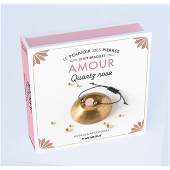 Kit bracelet le pouvoir des pierres - Amour