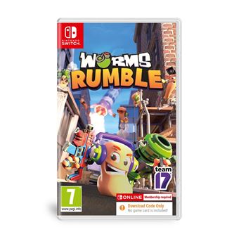 Worms Rumble Code in a Box Nintendo Switch