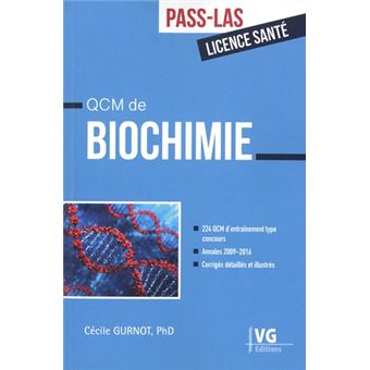 QCM de biochimie