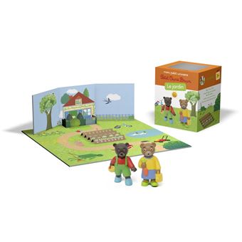 Mon Petit Univers Petit Ours Brun - Le jardin