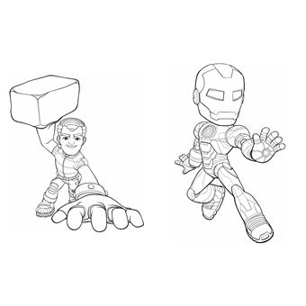 SPIDEY ET SES AMIS EXTRAODINAIRES - Mes Autocollants - MARVEL