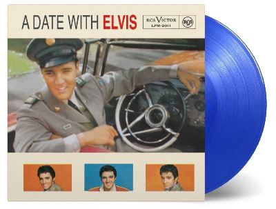 A Date With Elvis Vinyle coloré
