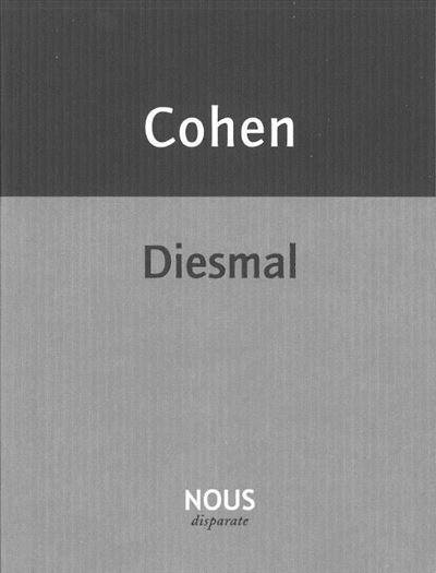 Diesmal - Francis Cohen - broché