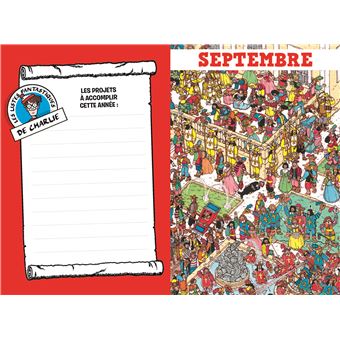 Où est Charlie ? - Agenda 2021-2022