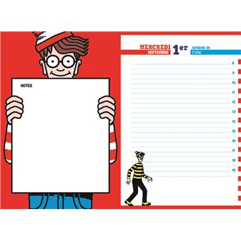 Où est Charlie ? - Agenda 2021-2022