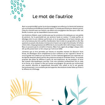 Naturopathie. Grossesse, post-partum et premiers mois de bébé