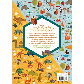 Cherche et trouve - dinosaures et animaux du monde