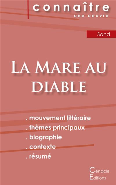 Fiche de lecture la mare au diable de george sand analyse li