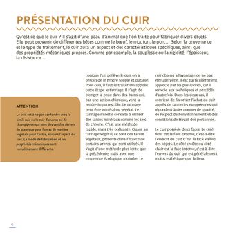 Apprendre à coudre le cuir