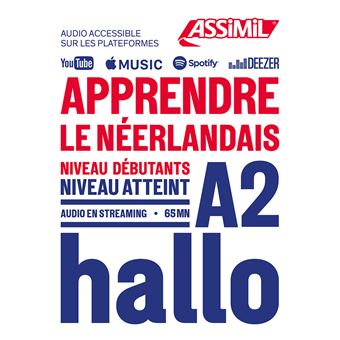 Apprendre le néerlandais Niveau A2