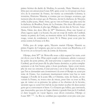 Louis XIV et Marie Mancini d'après de nouveaux documents