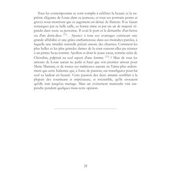 Louis XIV et Marie Mancini d'après de nouveaux documents