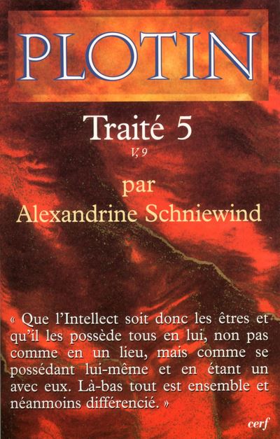 Plotin - Traité 5– V,9 -  Plotin - broché