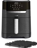 Ey5058 easy fry & grill precision 4. 2 litres 1400 w programmable grill frire aluminium noir
