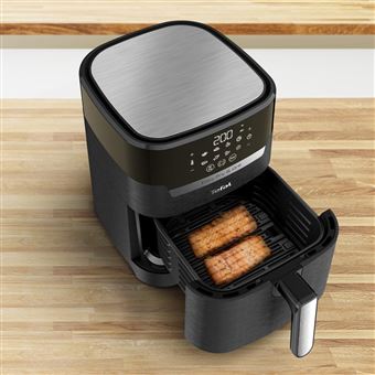 Ey5058 easy fry & grill precision 4. 2 litres 1400 w programmable grill frire aluminium noir