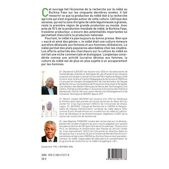 La recherche scientifique et progression de la culture du niébé au Burkina Faso