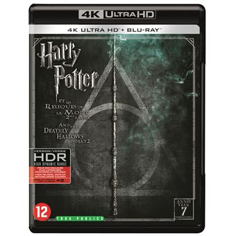 Harry PotterHarry Potter et les reliques de la mort Partie 2 Blu-ray 4K Ultra HD