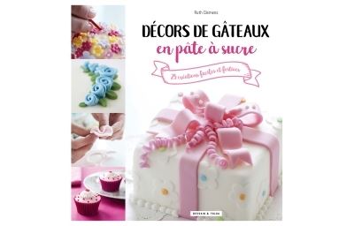 Décors de gâteaux en pâte à sucre