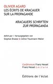 Les écrits de Kracauer sur la propagande - kracauers schrift