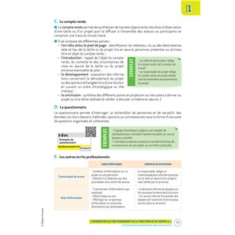 Le Volum' Bac pro - Animation - Enfance et personnes âgées - Révision et entraînement